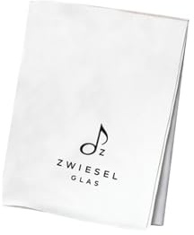 Zwiesel Glas Poliertuch 70 x 50 cm, Glasreinigungstuch für Wein- und Sektgläser, Weiß