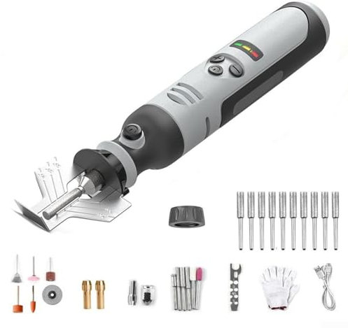 SPORTARC Cordless Electric Chainsaw Sharpener Perfect For Various Chainsaw Tasks