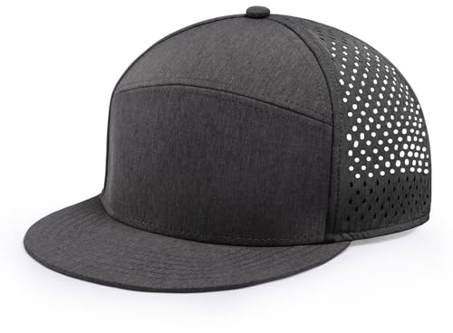 BUTITNOW Mens Oversize XXL Flat Brim Baseball Cap Dark Gray