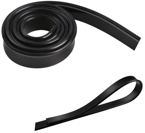 DAJISI 41 Inch Window Squeegee Rubber, Silicone Squeegee Replacement Black Squeegees for Shower Window Cleaning Blade Scrubber Refill Heads for Windows Glass Cleaning Shower Doors