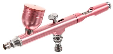 HAWILLOSCH Metal Airbrush Werkzeug Für Kuchendekoration Feine Und Gleichmäßige Farbspritzung Zeitsparend Und Einfach Zu Bedienen Geeignet Für Backzubehör Und Essbaren Glitzer Professionelles
