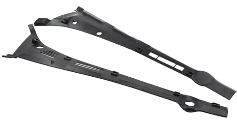 Abdeckung Windlauf Windabweiser Spritzschutz Windschutzscheiben Abdeckungen Scheibenwischermotor Windlaufabdeckung vorne links und rechts für 3er E36 Compact E36 Touring 1990-2000