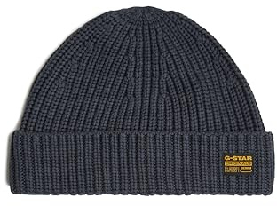 G-Star Herren Originals Fisherman Beanie Hat, Blau (India Ink D24321-D167-H392), Einheitsgröße EU