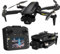 Toladrone TD12LCD Drone with Camera for Adults, Foldable Drone with LCD Screen Remote Control Brushless Motor Optical Flow Positioning RC Drones Quadcopter for Beginners