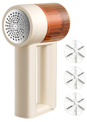 Quitapelusas Electrico De Ropa - Removedor De Pelusas Potente Y Eficiente | con AC Plug Cable O con Pilas | Máquina De Quitar Pelusas Y Bolitas para Ropa | Especial Y Coveniente Version Par