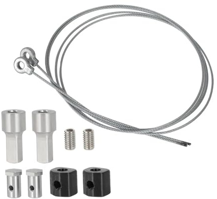 Serrure Hayon Coffre Arriere Kit Réparation Câbles Serrage Coffre Toit Pièce 8484P6 Kit Réparation Complet Câbles Verrouillage Coffre pour Peugeot 206 CC Serrure Coffre Hayon
