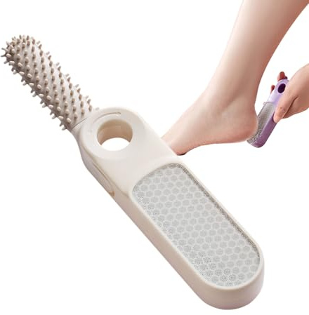 Raschietto per la rimozione dei calli dei piedi, strumento per pedicure, per pelle dura, dimensioni compatte e portatili, 14 x 3 x 2 cm, per anziani, adulti, viaggi, post-doccia