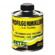 PROFILGUMMIKLEBER PINSELDOSE 350ML - 557.94.12 - Profilgummikleber Petec - Kg. 49,57 € -