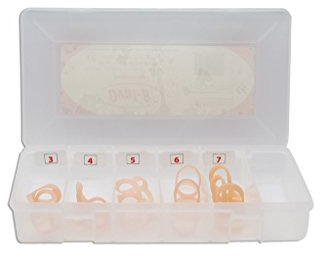 Oval 8 | Finger Splint | Finger Schiene | kleines Set | 15 Oval 8® Finger Splints in verschiedenen Größen in einer praktischen Aufbewahrungsbox