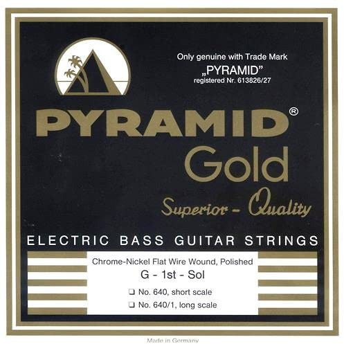 Pyramid Gold 640/5B Bass, flachgewickelt, 5-saitig, 45-126