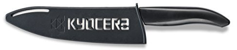 AmazonUkkitchen Kyocera Blade Guard, Cerámica/Plástico, 28 x 28 x 18 cm, negro, 17.1x5.5x0.4 cm