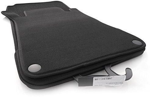 Fußmatten Coupe C209 Cabrio A209 W209 Velours Automatten Original Qualität, 4-teilig, Schwarz