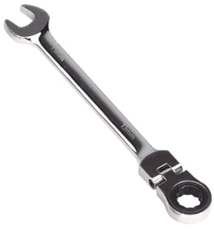 Toolzone Llaves combinadas flexibles de carraca - 13 mm