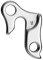 Marwi Unisex's GH009 Gear Hanger, Silver, Size M8 x 0.75