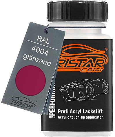 TRISTARcolor RAL 4004 Bordeauxviolett glänzend Lackstift 50 ml schnelltrocknend