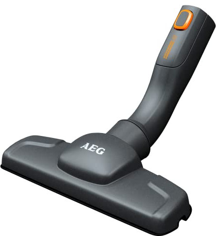 AEG AZE132 (Click Closure, Nozzle for Deep Cleaning Upholstery, Removal of Pet Hair and Allergens, Suitable Vacuum Cleaners with 36 mm Oval Tube, Including VX8, VX9, LX8, LX9, Grey), Plastic