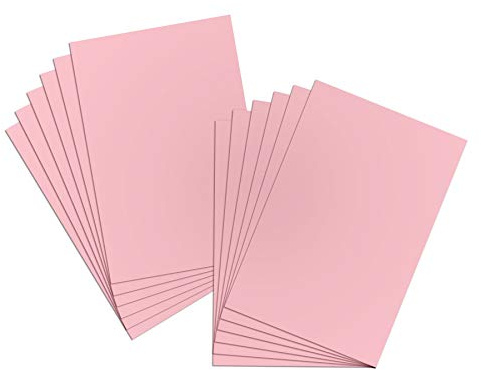 BAZIC Products Poster Board Pink 22 X 28, Colored Poster Board Paper, Bulk Boards for School Craft Project Presentation Drawing Graphic Display, 25-Pack