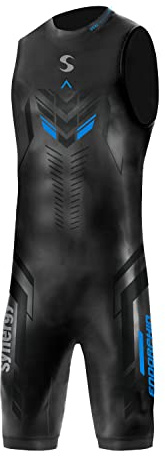 Synergy Endorphin Men's Quick John Neoprene Triathlon Wetsuit (Black, S2)