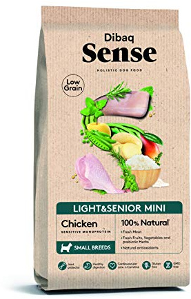 Dibaq Sense Low Grain Light&Senior Mini (Chicken) 2 Kg