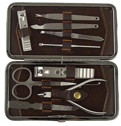 SGSG Nagelzangen-Set 9-in-1-Nagelpflege-Nagelschneider-Pediküre-Kit