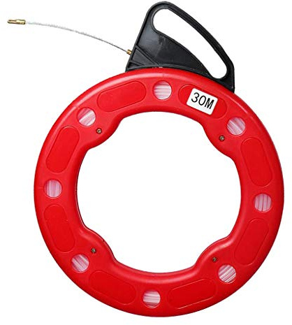 Sharplace Dispositif de Tirage de Câble Spiralé Ø 8 Mm X 30 M Idéal pour de Câbles