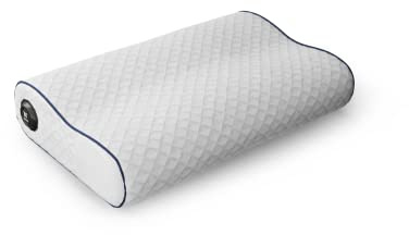 Tesla Smart Pillow | Eingebauter Lautsprecher Schlafüberwachung All-in-One App | Entspricht den bequemsten Kissen | Mobile App für iOS und Android Smartphones | Ergonomisches Kissen groß