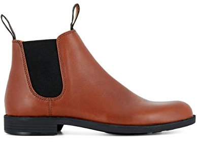 Blundstone 1902 Tan Brown Leather Chelsea Dress Boots Dealer Classic Ankle Boots - Tan 8 UK