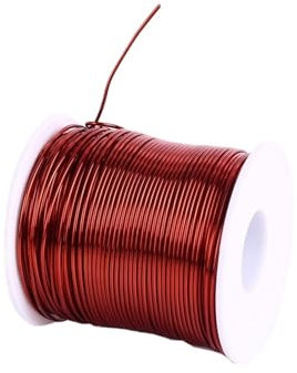 AQXYWUIO 500 g 0,25 mm 0,38 mm 0,51 mm 0,67 mm 0,85 mm 1 mm emaillierter Kupferdraht, rundes Wickelspulenkabel (Color : 1mm 500g)