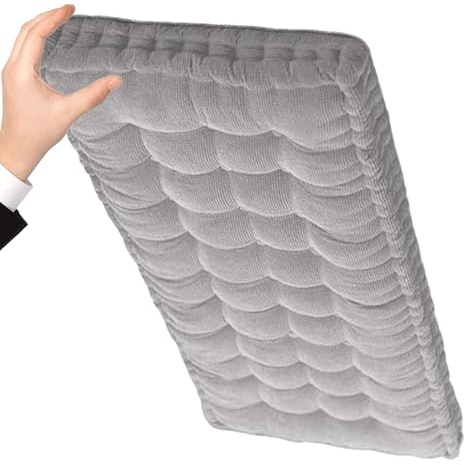 8-10cm Dickes Bankauflage Bankkissen, Sitzkissen Bank Sitzauflage Innen Outdoor, Gute Qualität Waschbare Gartenbank Auflage, Rechteck Sitzkissen Groß Für Stuhl Boden Bürostuhl(#4,110x30cm/43.31x11.81i