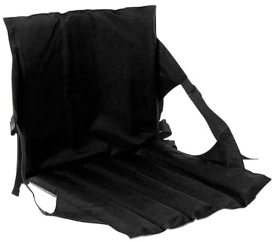 Stadion Coussin d'assise pour kayak, canoë, patio, siège léger, pliable, portable, avec dossier, pour la pêche, la randonnée, l'extérieur
