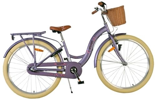 Volare Blossom Kinderfahrrad - Mädchen - 26 Zoll - Lila - Nexus 3 Gänge