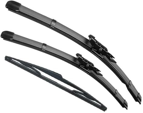 Automotive Wiper Blades For Vauxhall/For For Zafira B 2005-2011 Windshield Window 28+22+14 Car Wiper Blades Front Rear Set(Right hand drive)