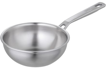KUHN RIKON Culinary Fiveply Sauteuse Edelstahl Unbeschichtet, Ø 16 cm