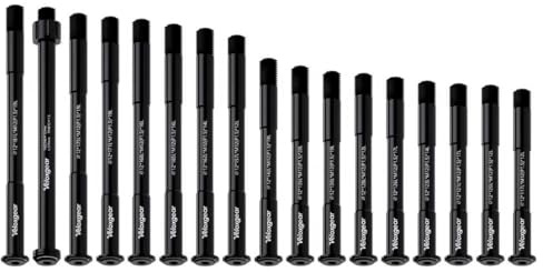 12 mm Nabenachse für Fahrräder M12 Gewindedurchmesser x 1,5 mm Gewindesteigung, kompatibel mit 17 Größen: 117/120/121/123/126/128/130/135/142/157/162/165/168/171/175/175/175 5/175 175 mm (7/181 mm)