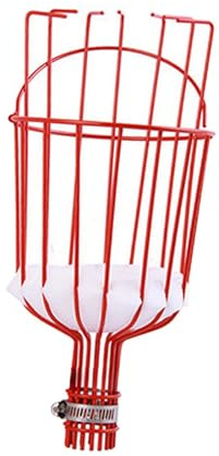 fruktplockare, Trädgårdsredskap for fruktskörd, trädplockningstillbehör for mango, röd(Red)