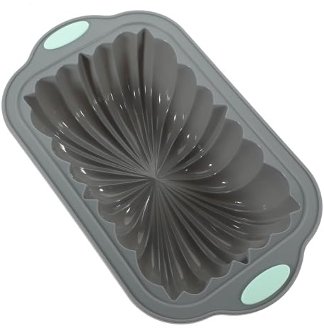 DIYEAH Stampo in Silicone per Dolci e Pane, Teglia da Forno Flessibile e Facile da Pulire, per Cucina e Panetteria, Formato Rettangolare Bicolore