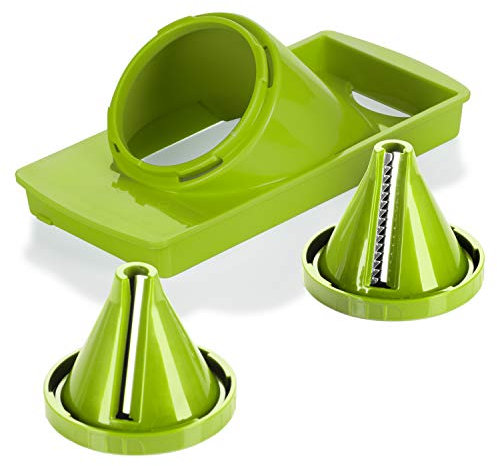 Genius Nicer Julietti Smart | 3 Teile | Gemüse-Schneider | Dekorative Spiralen | Juliennes | Julietti | Gemüse-Spaghetti | NEU, Kiwi