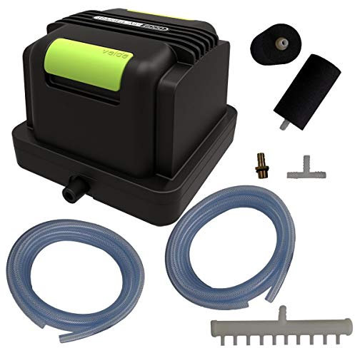 velda Teich Belüftungsset 60W Teichbelüfter Belüftungspumpe Sauerstoffpumpe