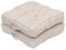 RACE LEAF Floor Cushion 45 x 45 x 10cm Square Indoor Garden Dining Chair Booster Seat Pad CushionNon-slip particles added to the bottom 2Pcs（Beige）…