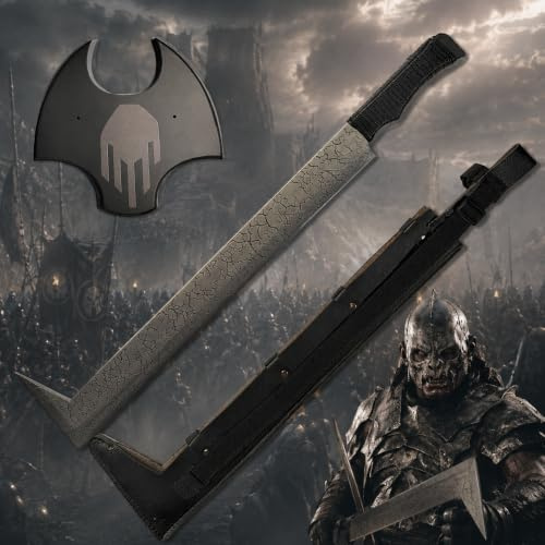 Der Herr der Ringe - LOTR Schwert, Filmschwert, echt, aus Stahl, Der Hobbit, Zauberer Merch, Aragorn Sword, Deko für Sammler und als Geschenk