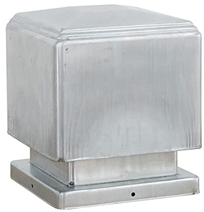 MFAOSHI Lot De 4 Capuchons pour Poteaux De Clôture, pour Clôture De Jardin en Bois, Capuchons pour Poteaux, Alternative Au Zinc, Capuchons pour Poteaux,150x150mm