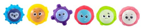 DRESSOOS 6stücke Babies Greifball Spielzeug Kuscheltier Ball Greifballspielzeug Für Junge Mädchen Greifspielzeugball Leicht Und Hautfreundlich Farbenfrohes Design Mit Exquisiten Details