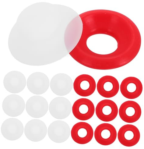 Alipis Joints D'étanchéité Forme Chapeau en Silicone Lot de 20 Conception Antidébordement pour Bouteilles à Bouchon Basculant pour Brassage Maison