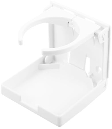 HONITANO Portavasos Plegable de Plástico Resistente para Barcos Coches y Autocaravanas Soporte Estable y Fácil de Limpiar Accesorio para Bebidas sin Derrames
