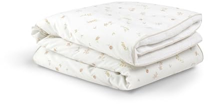 CuddleCo Trapunta per lettino di alta qualità, 125 x 100 cm, morbida e confortevole, per bambini e bambine, ideale per la cameretta dei bambini (prato di cinesia)