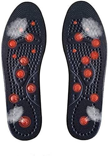 Massage innersula for Män Kvinnor, Magnetic Health Foot Magnetic Therapy ShoeBoots Pads(L)