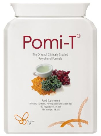 Pomi-T Polyphenol Food Supplement 60 Capsules (Pack of 3 - 180 Capsules)