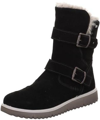 Superfit Mädchen LORA warm gefütterte Gore-Tex Stiefel, SCHWARZ 0200