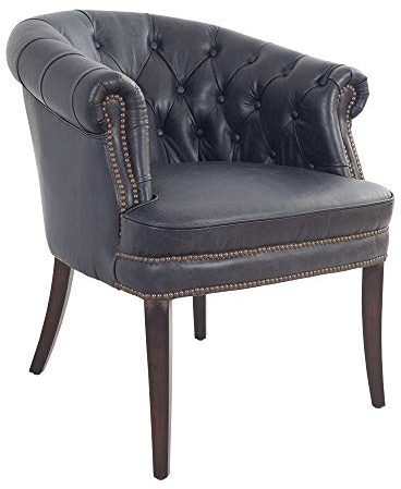 Vintage Line Clubsessel Swindon Chesterfield-Muster (Belon Black)