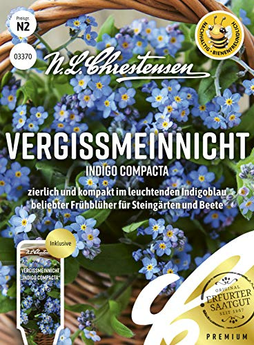 Vergissmeinnicht Indigo compacta Samen, Saatgut